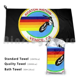 I Saw Jake Gyllenhaal Wearing This Bath Towel Beach Cushion Aviator Nation Venice Jake Gyllenhaal Logo