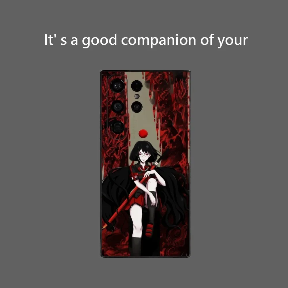 

Anime B-Blood-C Phone Case For Samsung Galaxy S25 Ultra S22 S23 S24 Ultra S21 S20 5G Protective Soft Silicone TPU Funda
