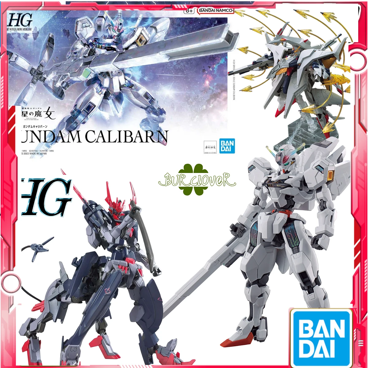 

Оригинальная серия BANDAI HG Barbatos Gundam Centaur Kelebain Gundam, мигающая сборная модель Hathaway, игрушки, персонаж аниме