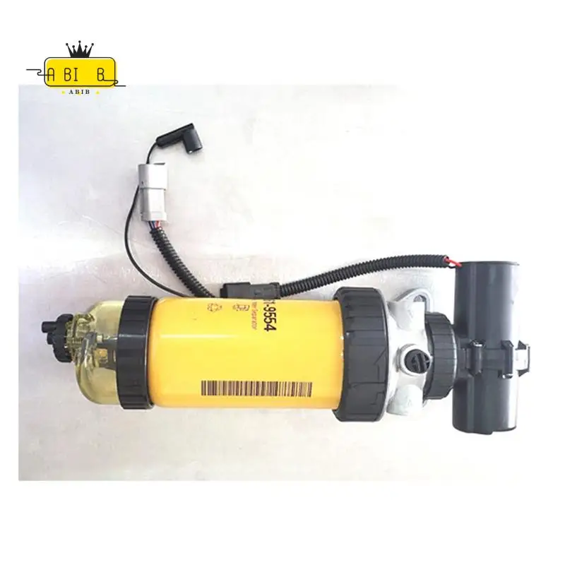 

ABIB -Fuel Water Separator Fuel Filter Assembly With Electronic Pump 228-9130 2289130 3491063 349-1063 For CAT Excavator