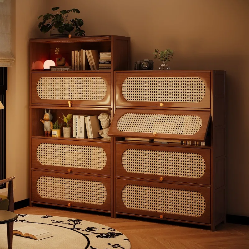 

Multi-layer bookshelves, household living room shelves, storage cabinets