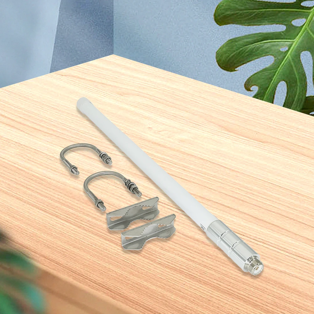 Всенаправленная наружная антенна PL259, гнездовой разъем, антенна с высоким коэффициентом усиления, наружная всенаправленная антенна на основе стекловолокна