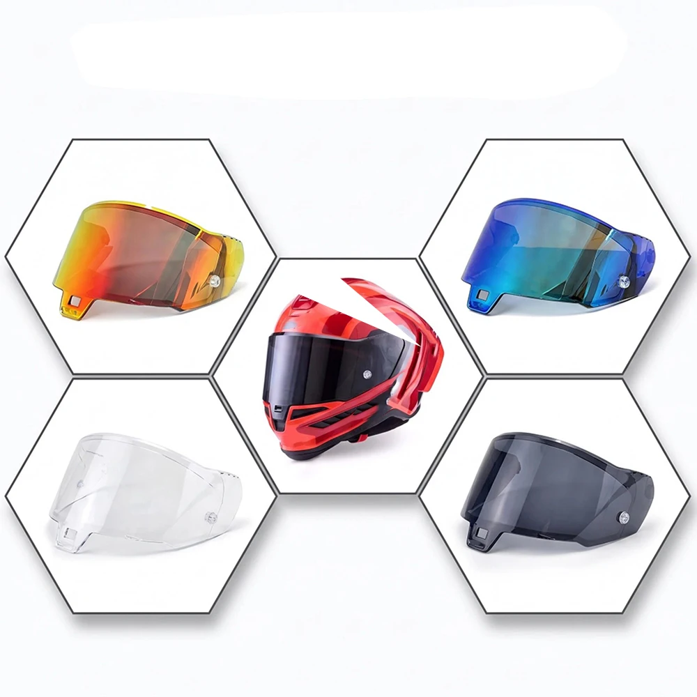 Visière pour casque Alpinestars Supertech R10, lentille anti-UV de remplacement