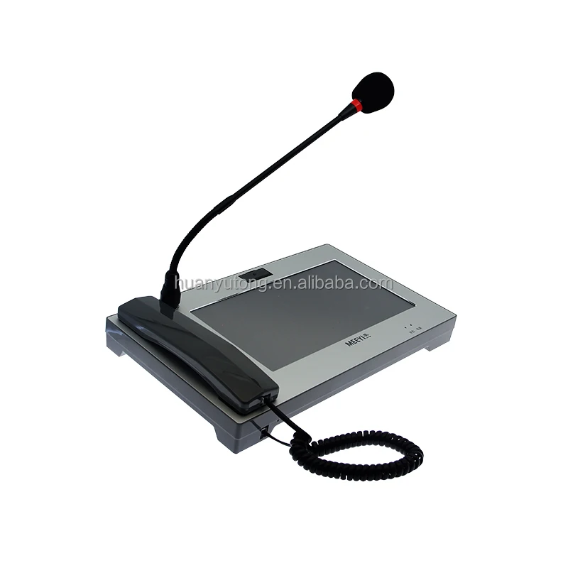 IP Network Intercom System Software Call Center Telephone With  Call VOIP Paging Microphone System