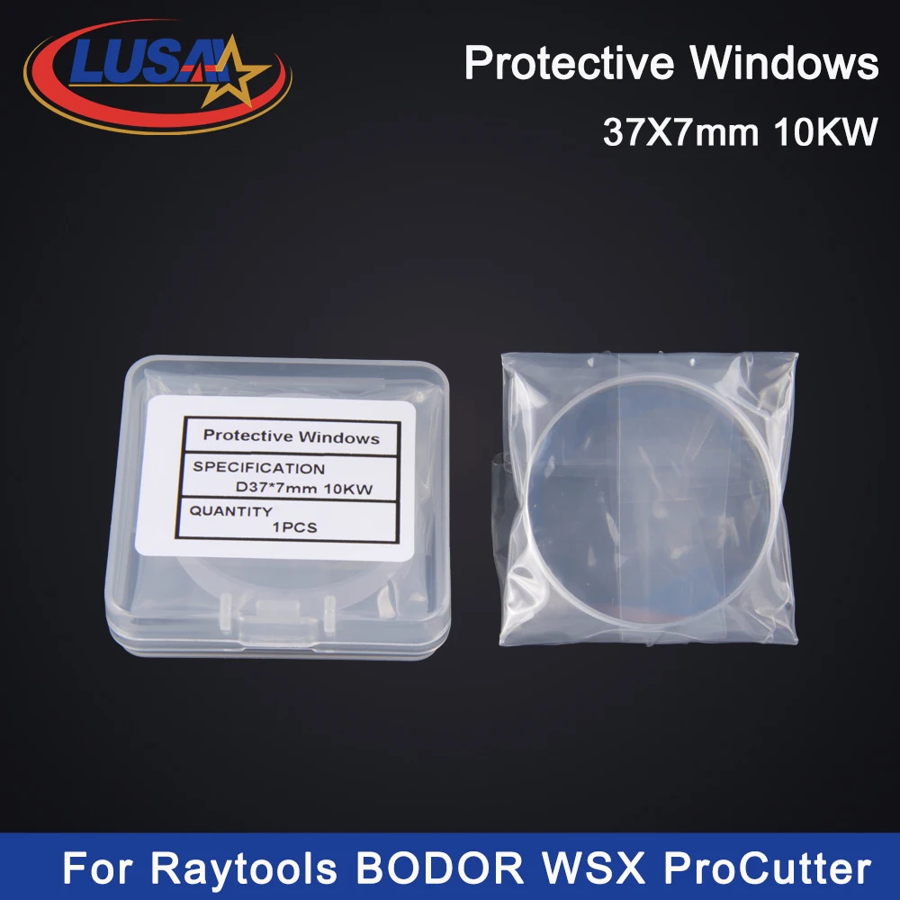 Imagem -04 - Lusai Proteção Windows e Lente de Proteção Laser Fiber Procutter Raytools Wsx Procuuter Ospri P059558601 D37 x mm 10kw