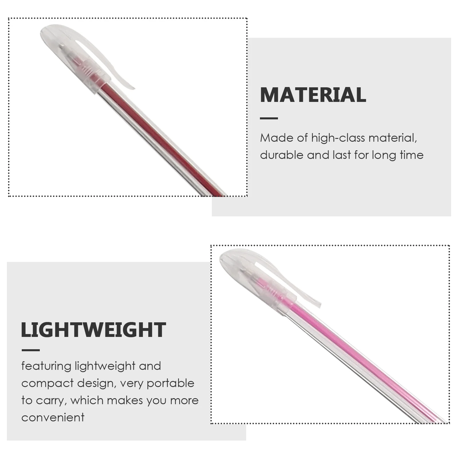

36 Pcs Color Gel Pen Kids Pens Childrens Art Supplies Colouring Flash Coloring Drawing Markers for Artists Plastic Glitter