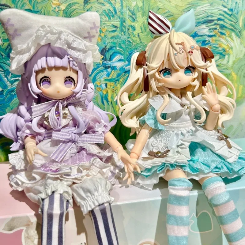 New Onemore Sugary Girls Bjd Blind Box Genuine Mobile Doll 8 Points Mjd Doll Handmade Mystery Box Ornament Girl Surprise Gifts