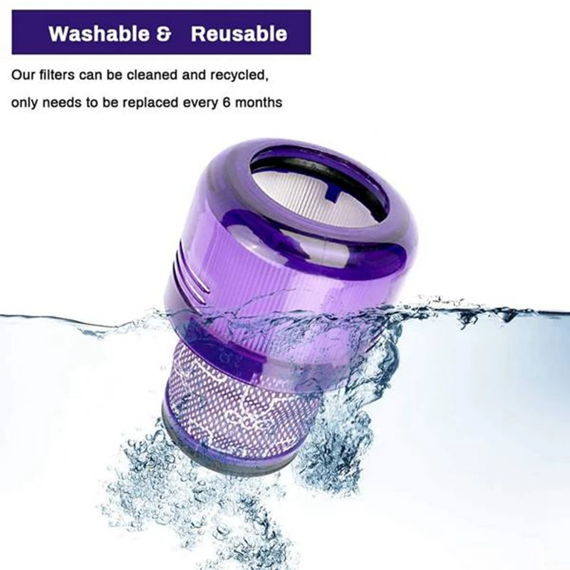 Accessori Filtri Per Dyson V11 Torque Drive Cordless Stick Aspirapolvere Sv14 Parti di ricambio Filtro Hepa, Confezione da 8