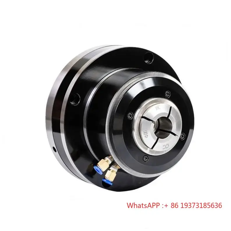 

JAB-25 Высокоскоростной полый патрон с поворотным давлением воздуха внутри внешнего зажима Цанговый зажим Пневматический патрон Цанговый патрон JAB-15 Патрон JAB-40