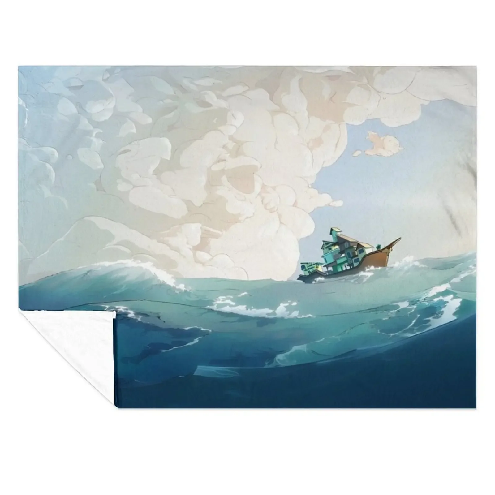 

Spiritfarer - Cover Image Throw Blanket warm for winter Hairy for babies Moving Blankets
