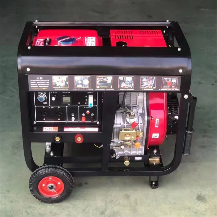 Banrong Kva Silent Diesel Generator 10 Years 4-Stroke Electric Start 8Kva 10Kva Air Cooled Diesel Generator BRD12000ETS