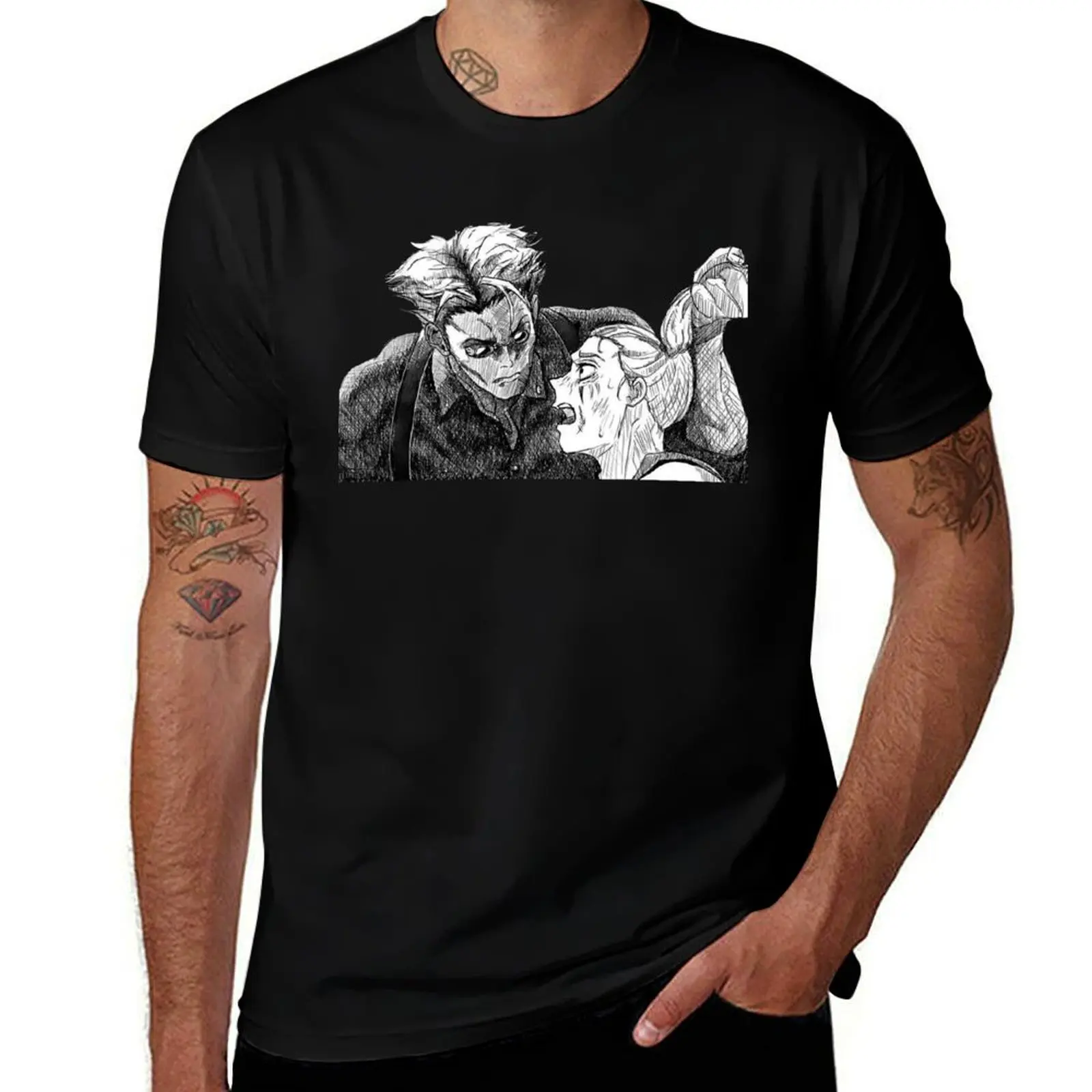 

Nanami kento the other face T-Shirt Relaxed Fit Casual Short Sleeve Top