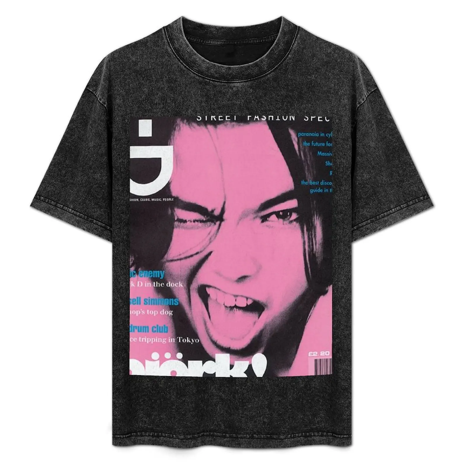 

Bjork Poster T-Shirt Personalized t-shirt cotton graphic tees Funny t-shirts heavyweight t shirts for men