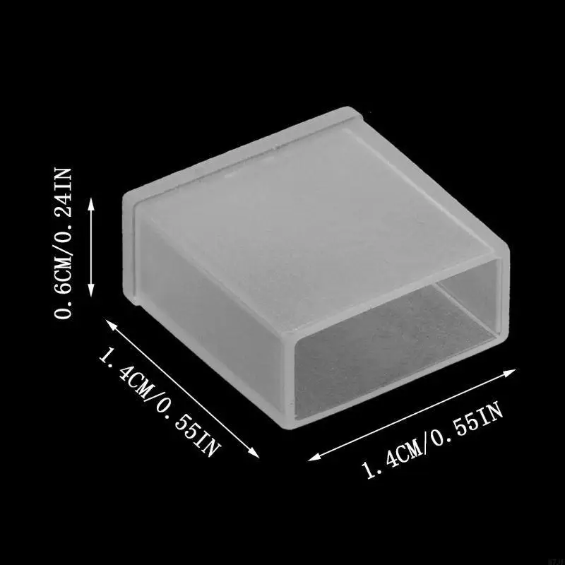 H7JF 10pieces Staubstecker -Protektorkappe für USB2.0 Ladungsverlängerungsdatenkabel