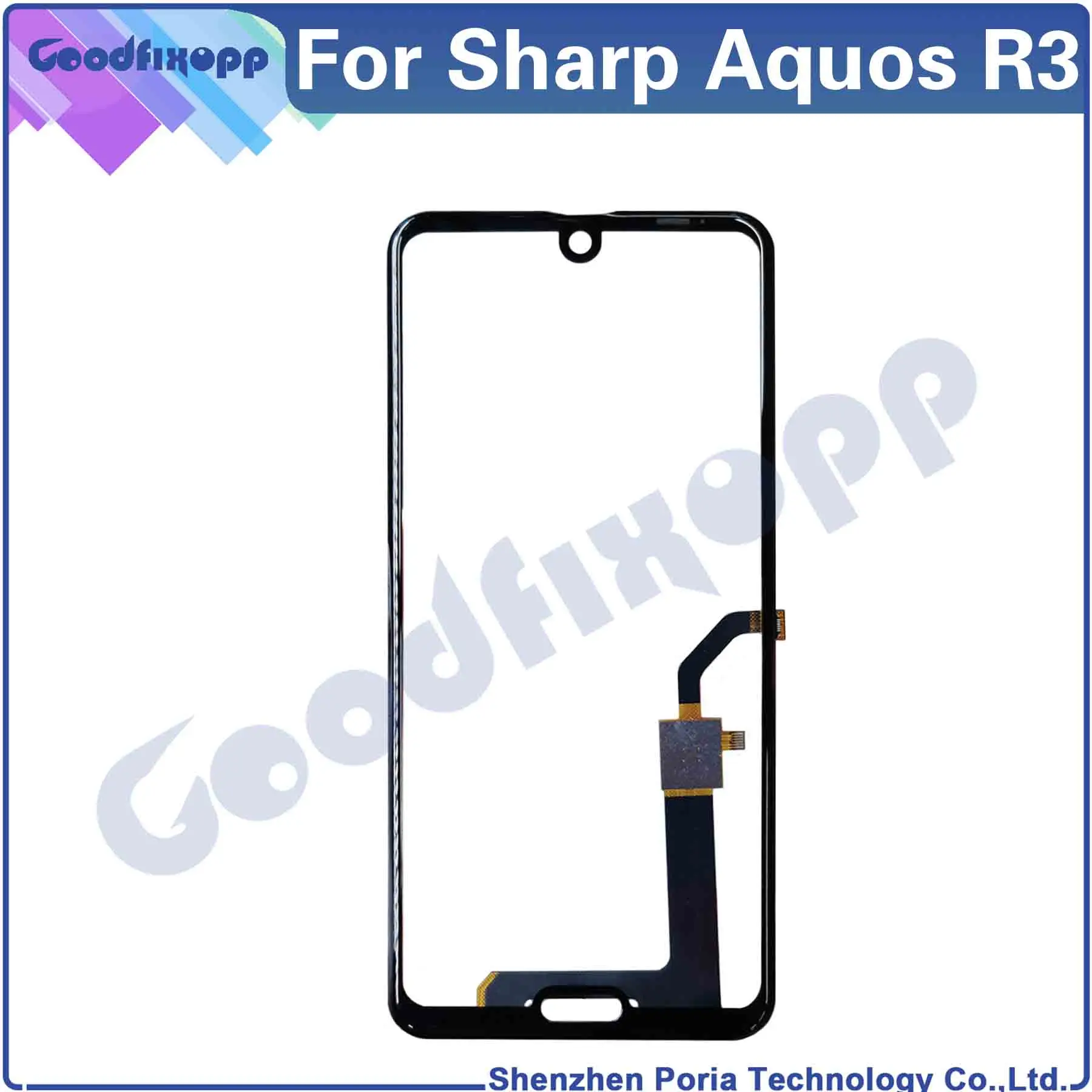 For Sharp Aquos R3 SH-04L SHV44 SHV40 808SH Touch Screen Digitizer Assembly Repair Parts Replacement