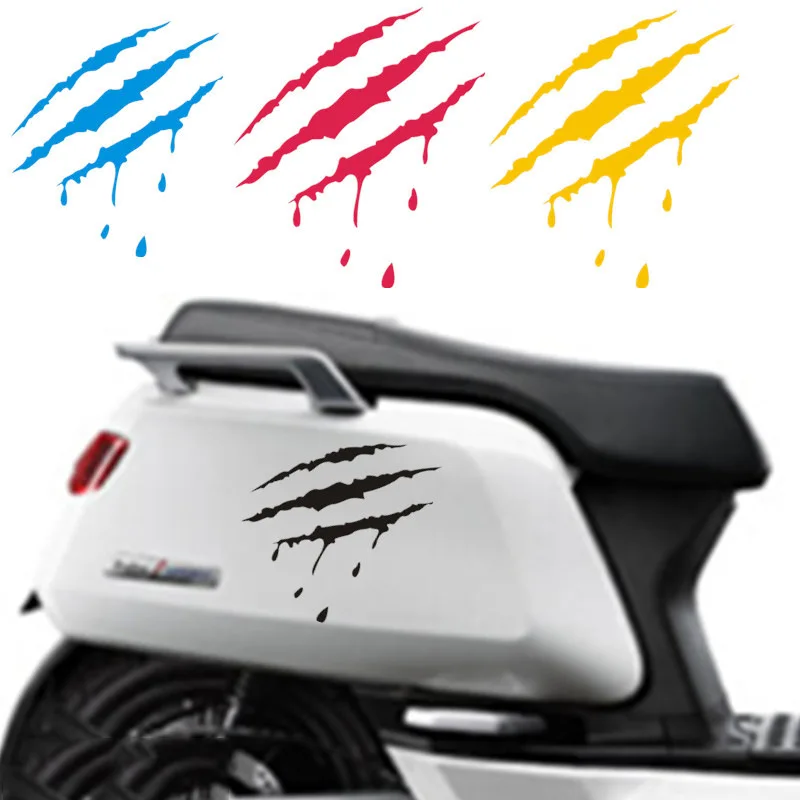 

1pcs Monster Claw Stickers DIY Motorcycle Stickers Waterproof Vinyl Decals for Harley YAMAHA Kawasaki Suzuki Honda KTM Vespa