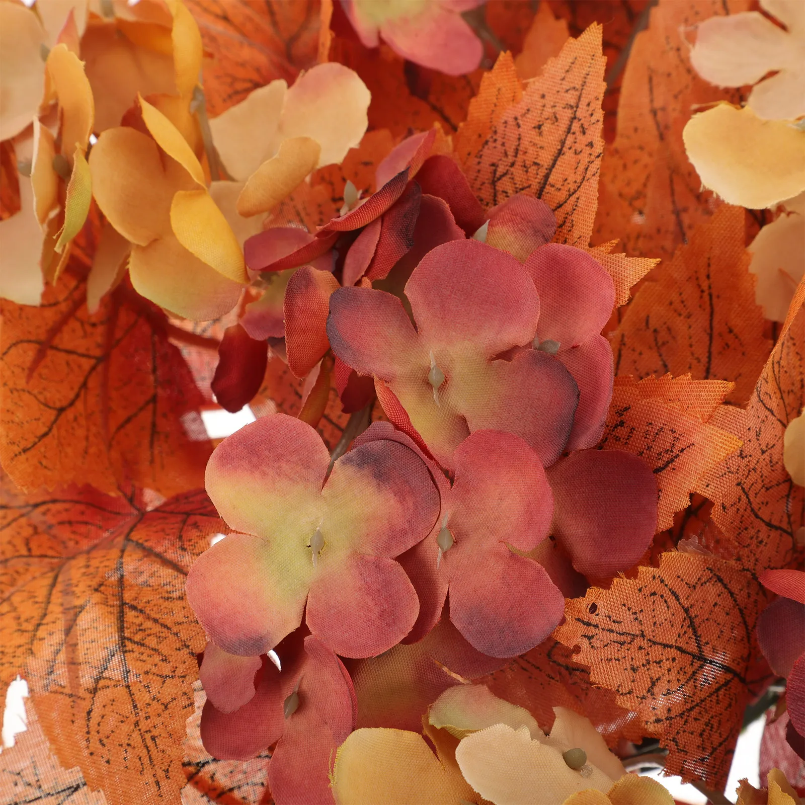 

Simulated Flower Holder Artificial Wreath Table Centerpiece Decor Thanksgiving Fall Decorations Outdoor Leaf Holiday