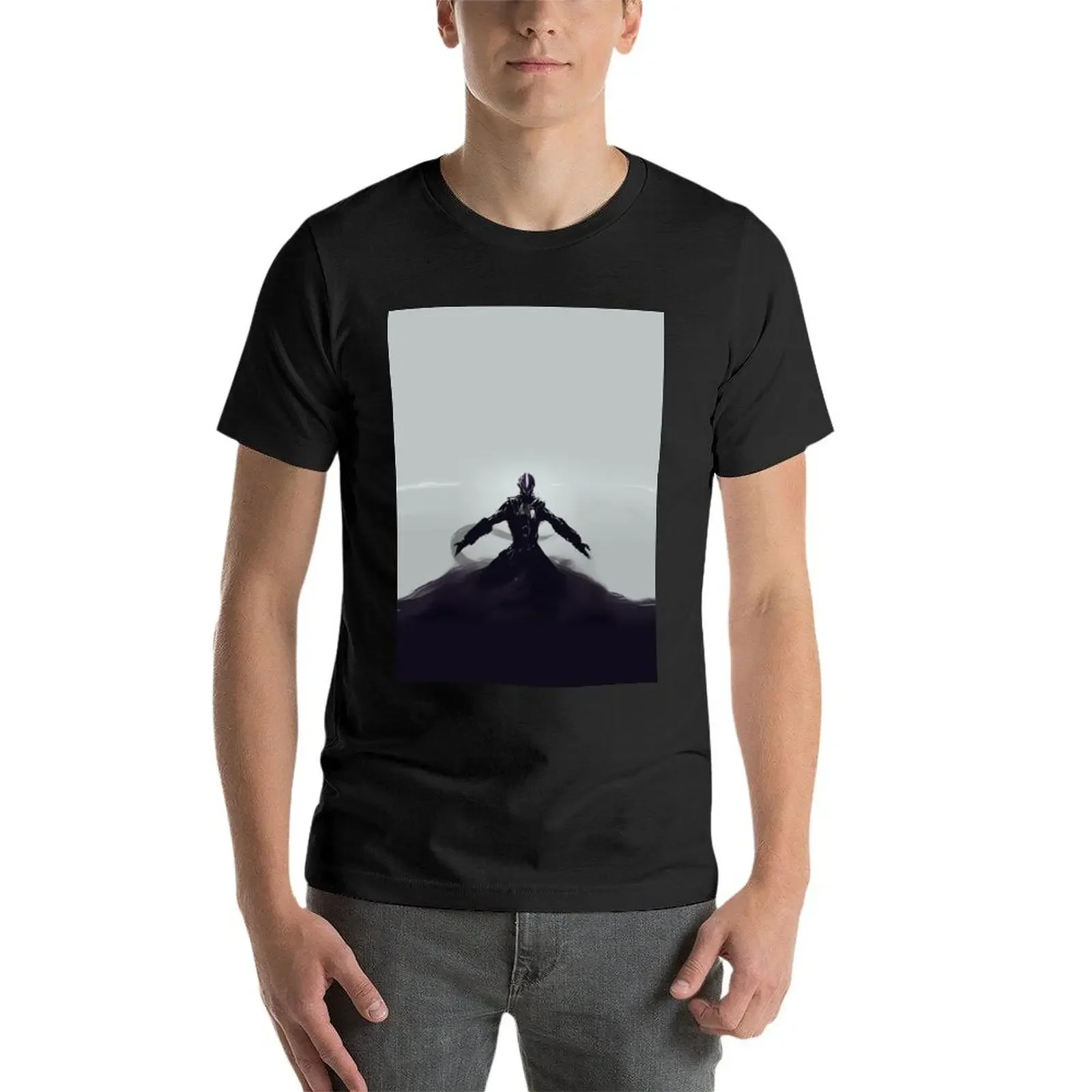 Camiseta gráfica hecha en abyss-bondrewd para hombre, camisas de entrenamiento de moda coreana vintage, anime gráfico