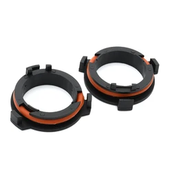 2Pcs H7 LED HID Headlight Bulb Retainer Clip Base Holder Headlamp Socket Adapter for Opel Astra G 1998-2005 Zafira A 1999-2005
