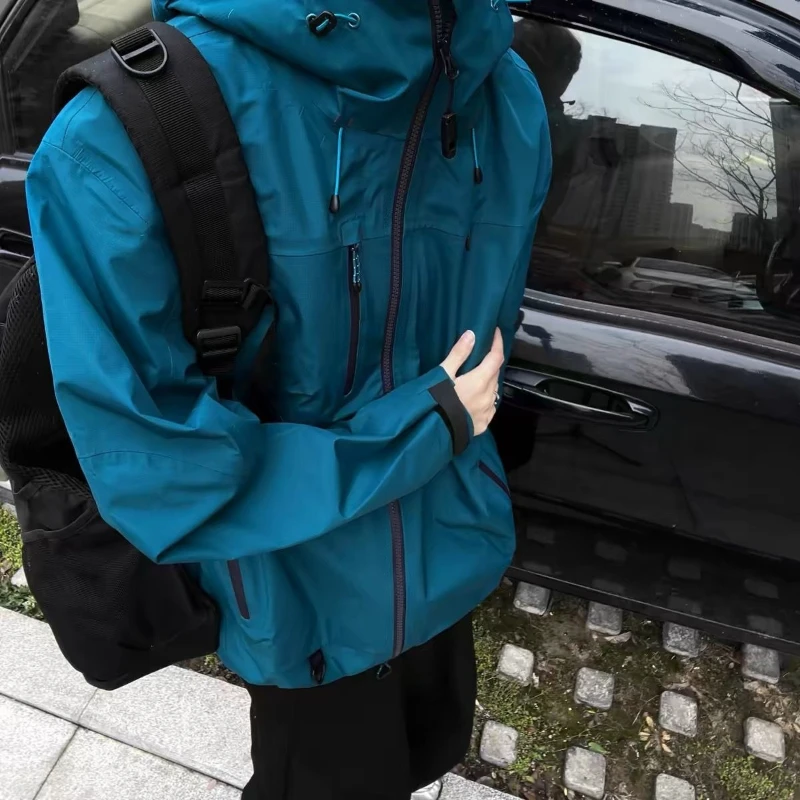 American Loose Hoody New Interchange Waterproof Trendy Slim Minority Coat Safari Style Vintage Harajuku Outwears
