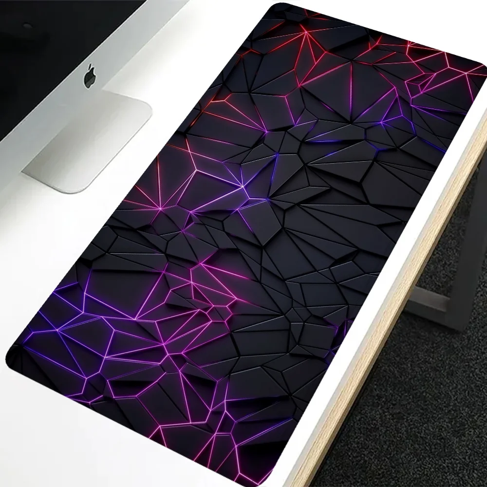 Gamer Desk Mat Stripe Office Accessories Pk Control Mouse Pad Anime Gaming Mats Pc Setup Accessories Computer Table Mousepad Xxl