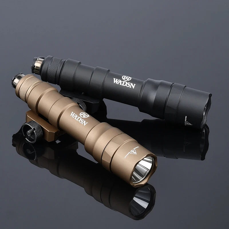 Tactical lamp Surefir M600 M600DF Scout Light 1400 Lumen Bright Airsoft arma weapon powerful Flashlight Outdoor Hunting Spotligh