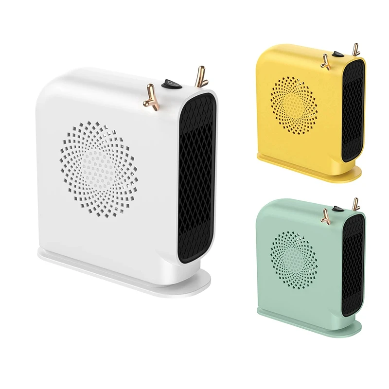 

Electric Heater Fans Portable Desktop Low 500W Consumption Heating For Home Bedroom Warmer Machine For Winter EU Plug