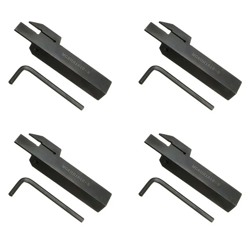 4X MGEHR1616-3 Lathe Cut Off Grooving Parting Tool Holder For MGMN300 Insert CNC