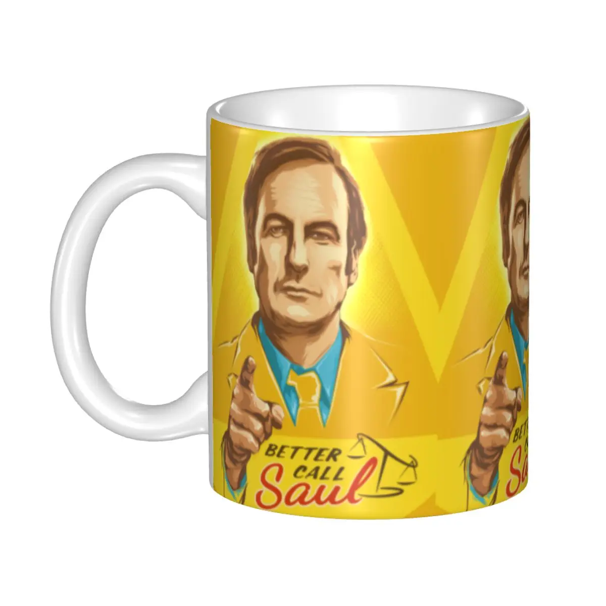 Better Call Saul Saul Goodman Mug Custom Ceramic Coffee Mug Cup Creative Gift