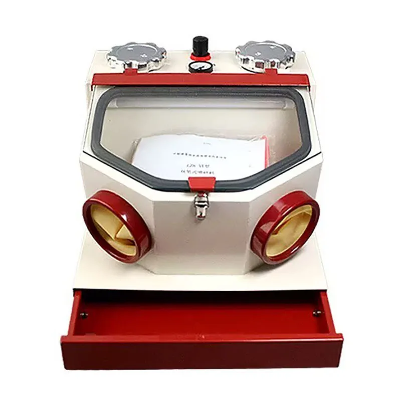 

Customizable Dental drawer type double pen sandblasting machine oral technician repairing base groove porcelain teeth adhesive d