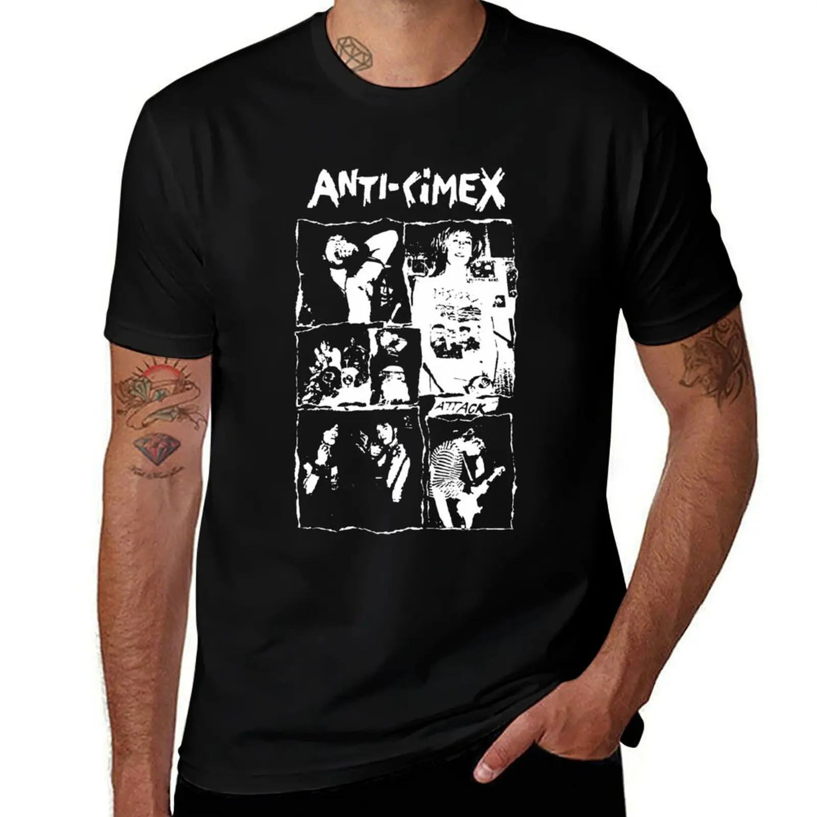 

ANTI CIMEX BAND T-Shirt t shirts cotton 100% man t shirts for men casual