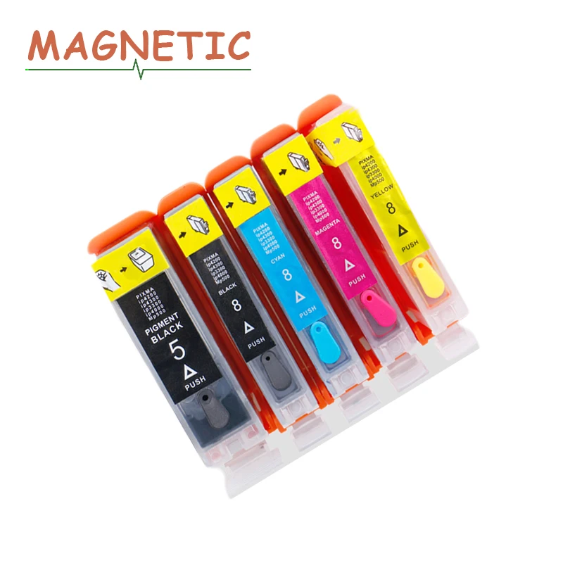 Full Refillable cartridge PGI5 CLI8 Series For Canon PIXMA iP4200/3300/3500/4200R/4300/4500/5200/5200R/5300 ink printers