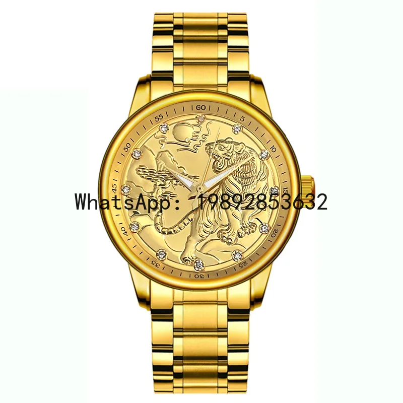 LYY dragon watch smooth sailing tiger  mechanical watch men's business fashion watch luminous mechanical