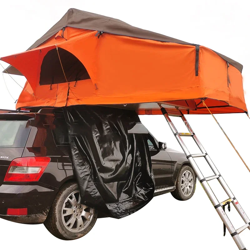 

MOT-LT07 Fold-Out Soft Shell Oxford Cover Rooftop Tent for car outdoor camping