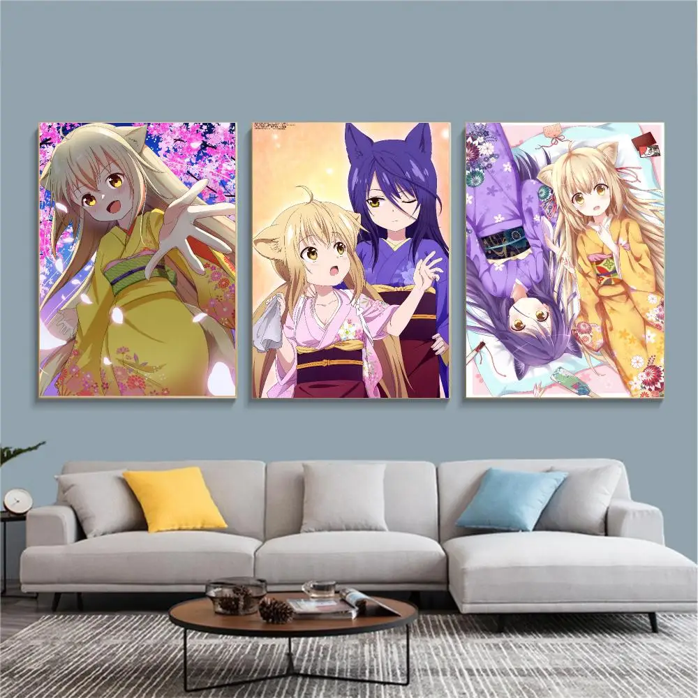 anime K-KONOHANA KITAN-N Painting Calligraphy Nature Inspired Artwork for Living Room  Home Decoration