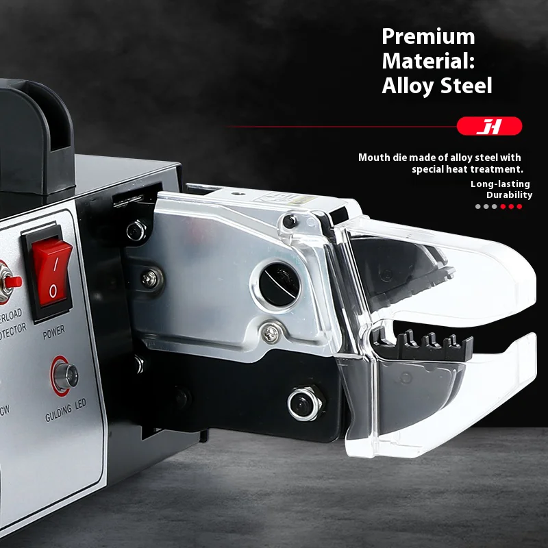 EM-6B2 JH أداة العقص الكهربائية القابلة للتخصيص آلة تجعيد الأسلاك الطرفية بالضغط البارد