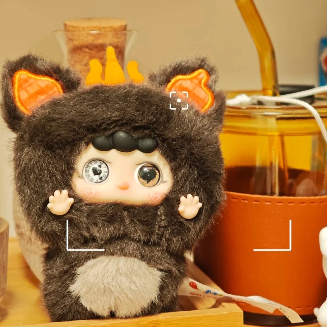 Baby Three Migo Little Trickster Series Vinyl Face Plush Blind Box Doll Ornament Backpack Pendant Keychain Collect Surprise Gift