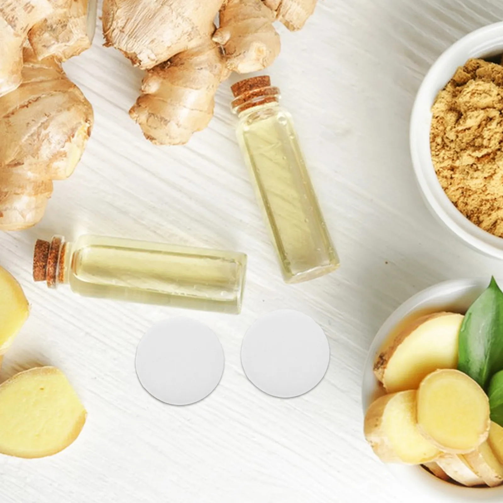 

200 шт. круглых белых сменных вкладышей для диффузора из волокнистого хлопка, впитывающие эфирные масла, для ароматерапии, для ожерелий, вентиляционных зажимов, автомобиля, дома