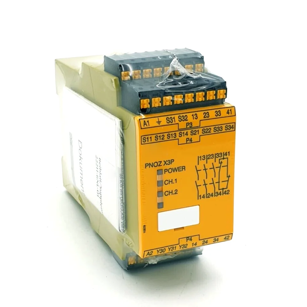 New for Pilz PNOZ X3P C 787313 24-240V Safety Relay Module