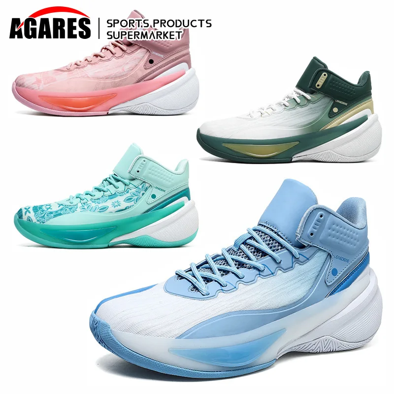 

High-quality Basketball Shoes Men Kids Basket Boots Women High-top Sports Shoes Outdoor Basketball Training Shoes Male Footwear