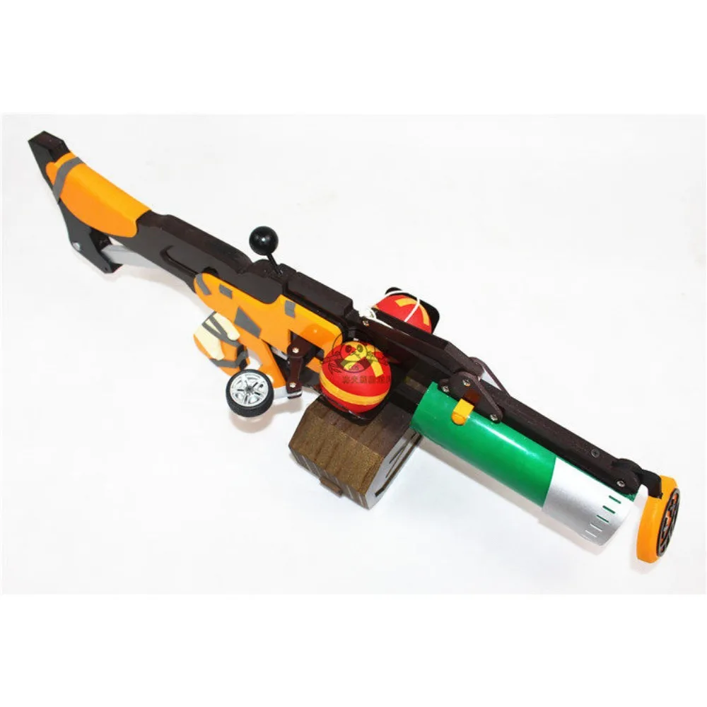 Junkrat Tactical Grenade Launcher Trap Mine Cosplay Prop Non-Shooting Handmade Game Character For Comic Convention Anime Expo