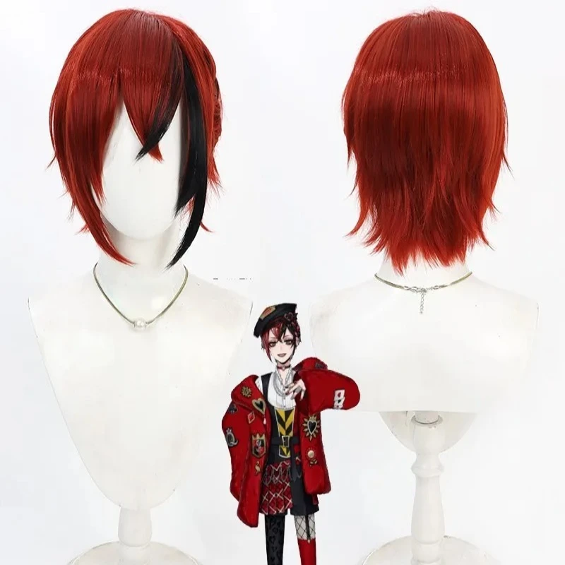 

Twisted Wonderland Riddle Rosehearts Mermaid Cosplay Wig Game Roleplay Party Costume Wigs Synthetic Hair Heat Resistant Fiber