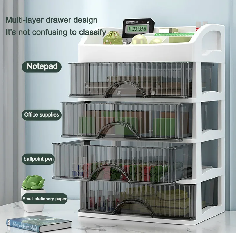 Modieuze multifunctionele cosmetische opbergdoos, handlade scheidingskist, home desktop huidverzorgingsproduct dressing box