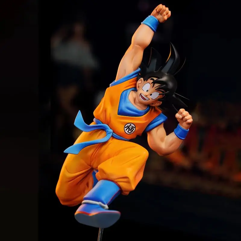 

Фигурка Гоку из аниме Dragon Ball Z, 24 см, коллекционная статуэтка, мерч, украшение для ПК/рабочего стола, подарок