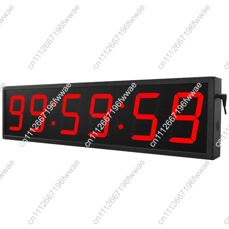 For Large Big Digital LED Wall Clock, Countdown Timer with Stopwatch, Alarm, Countdown Timer, 4 Inch