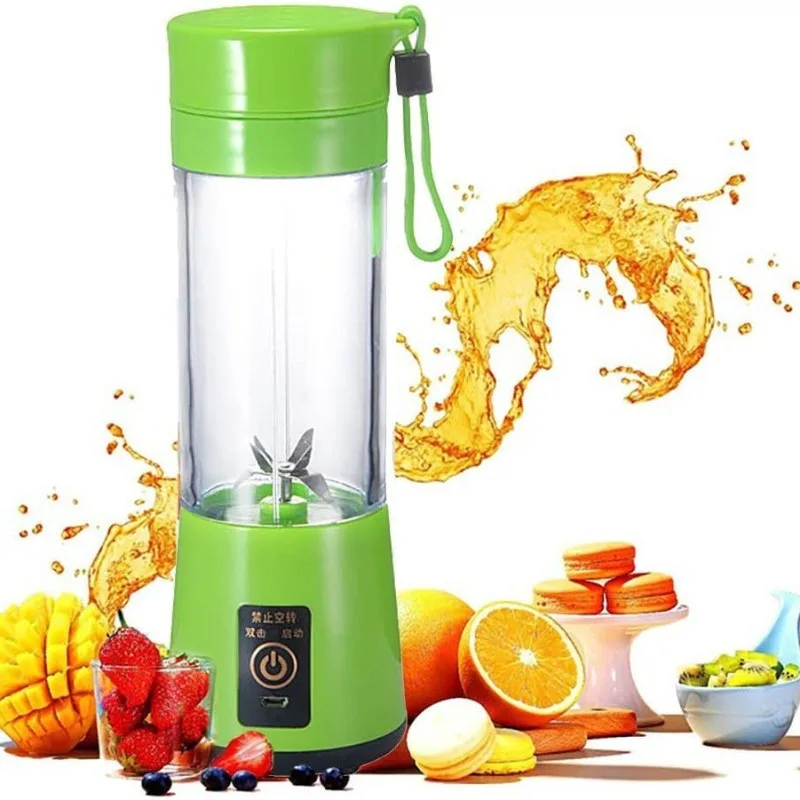 

Mini Electric Juicer USB Charging Smoothie Milkshake Maker Automatic Fresh Squeezer Fruit Orange Lemon Kitchen Blender