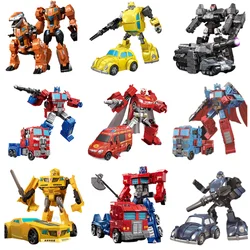 New Transformation Robot Car Toy Figures Dinosaur Aircraft Model Movie Collection Action Figures Children Birthday Gift Kid Toys