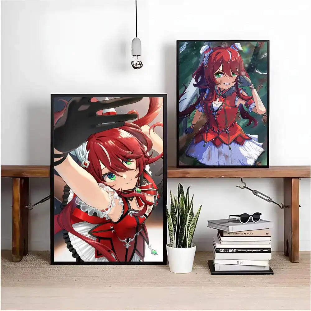 Win Variation Anime U-Umamusume Poster Art Sticky Wall Waterproof Home Living Room Bedroom Bar Aesthetic Decoration