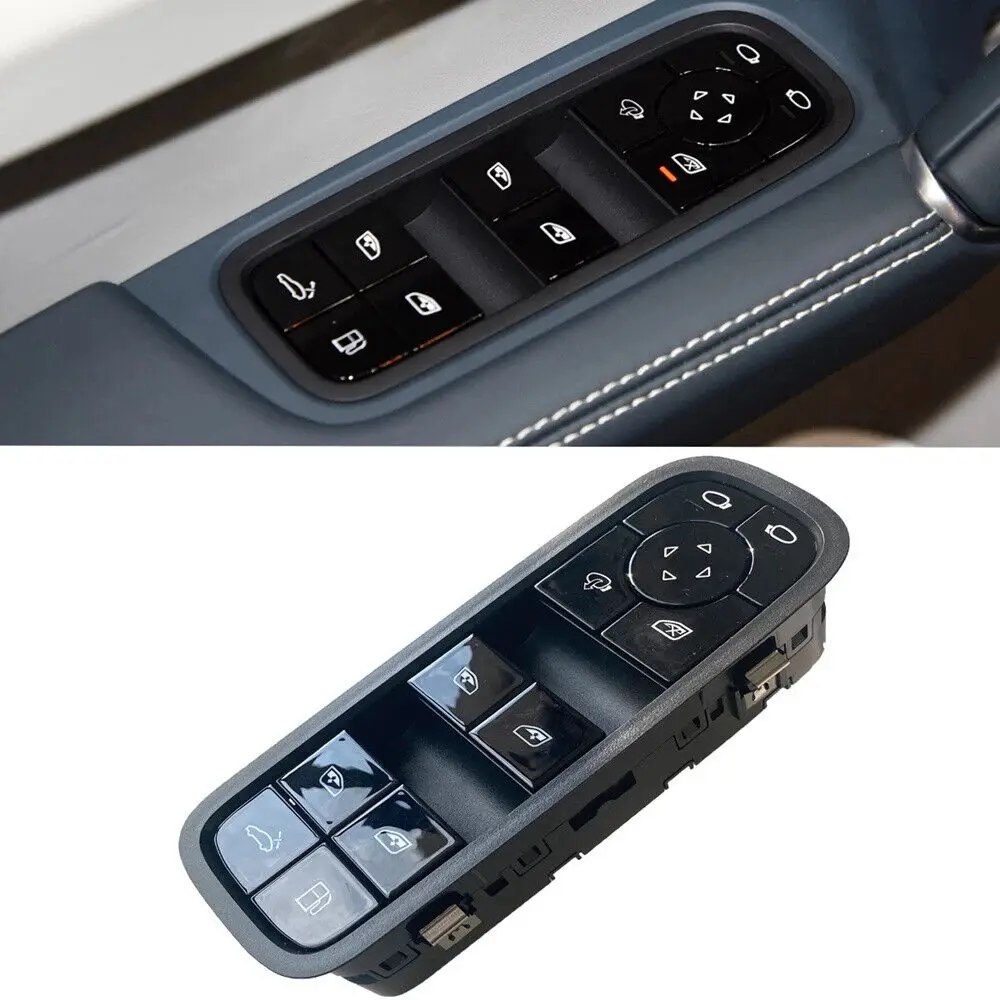 

WXZOS Главный выключатель стеклоподъемника левого водителя для Porsche Cayenne E-Hybrid 2017-2021 гг.