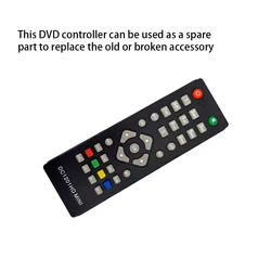 DVD Remote Control Video Player Controller TV Spare Parts Electronic Controlling Device Replacement for D-Color DC700HD DVB-T2